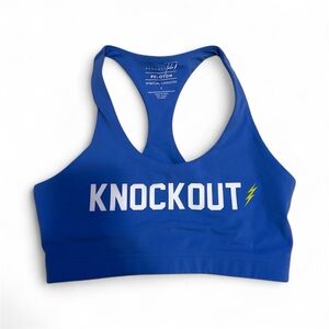 Spiritual Gangster x Kendall Toole Peloton Baby Blue Sports Bra